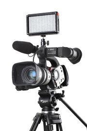 La caméra légère solide du logement LED allume C.P. élevée noire LED209As