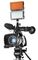 Lumière simple Led144A de la caméra vidéo LED de couleur pour l'enregistrement vidéo